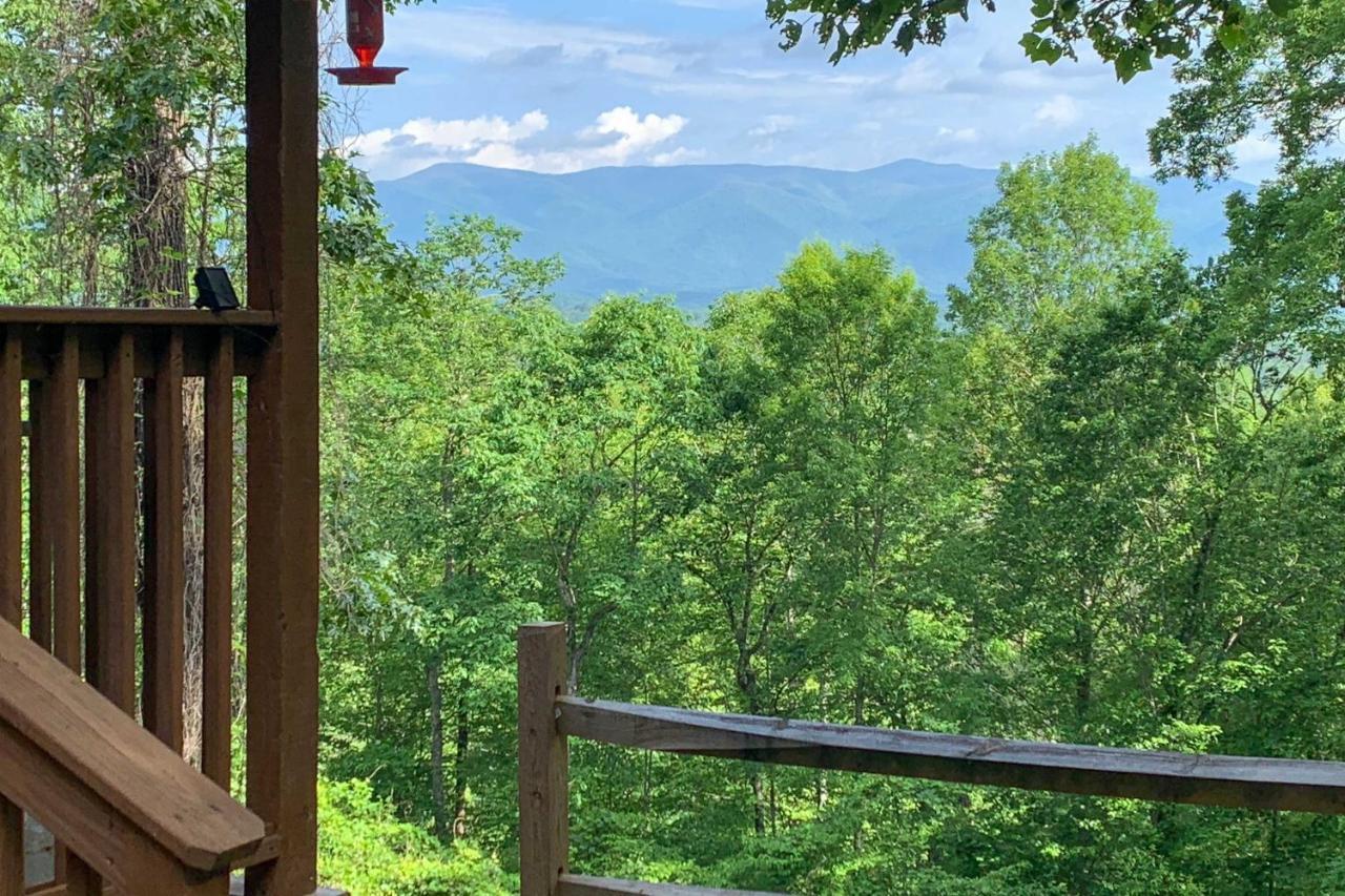 Cozy Cabin With Hot Tub And Smoky Mountain Views! Villa Bryson City Eksteriør bilde