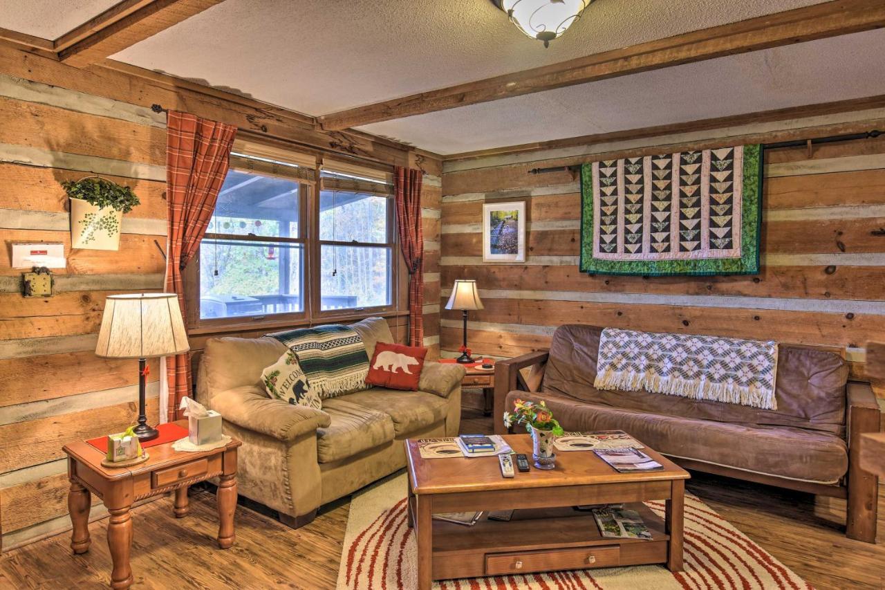 Cozy Cabin With Hot Tub And Smoky Mountain Views! Villa Bryson City Eksteriør bilde