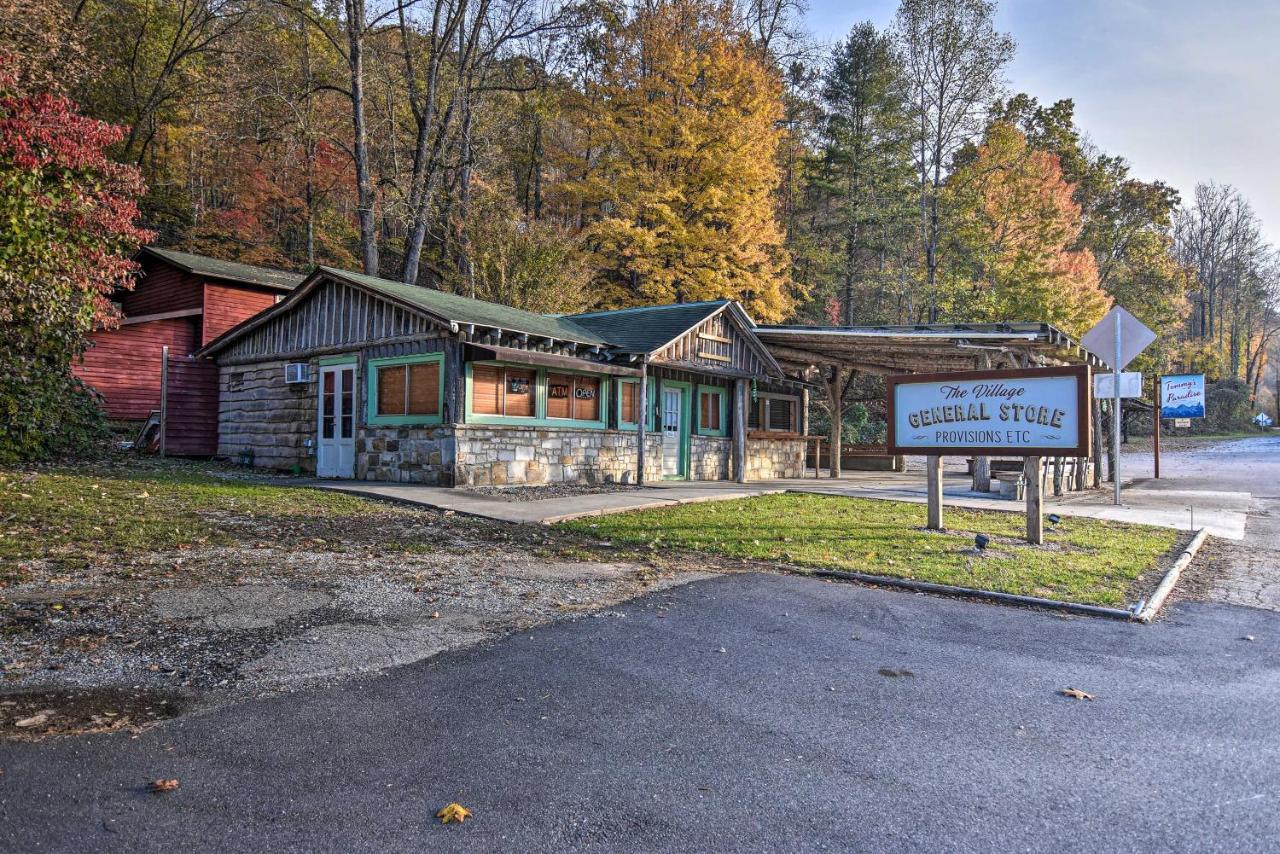 Cozy Cabin With Hot Tub And Smoky Mountain Views! Villa Bryson City Eksteriør bilde